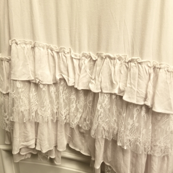 EASEL Sleeveless Ruffled Open Top - Picture 6 of 6